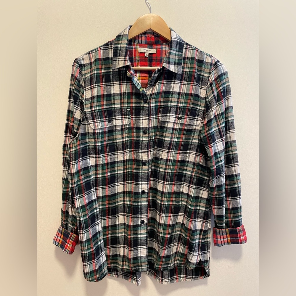 Madewell Classic Ex-Boyfriend Flannel Shirt